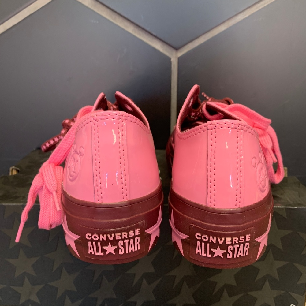 Womens Converse Chuck Taylor Miley Cyrus Pink Shoe - Picture 4 of 5